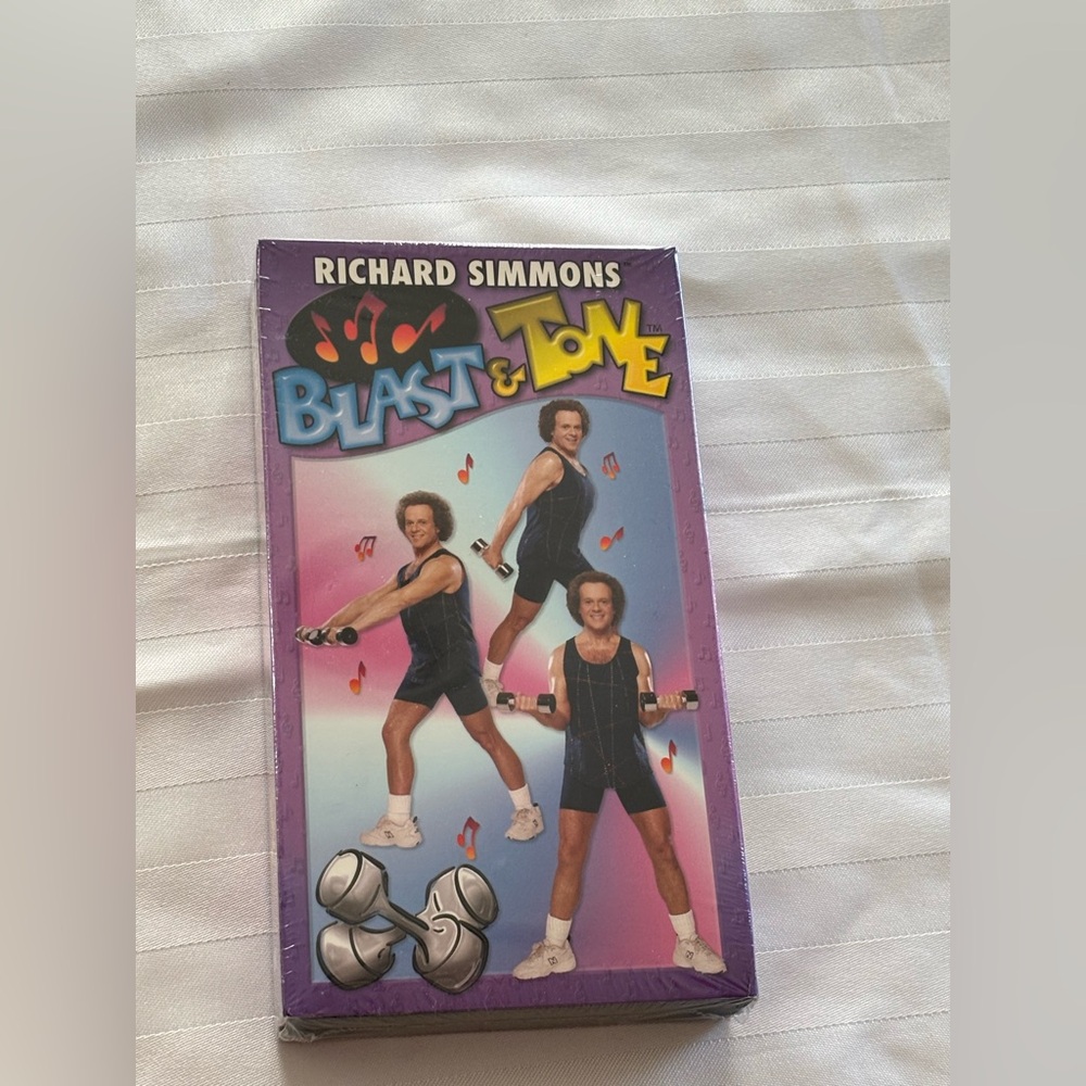 Richard Simmons Blast & Tone VHS Cassette Tape (NWOT)